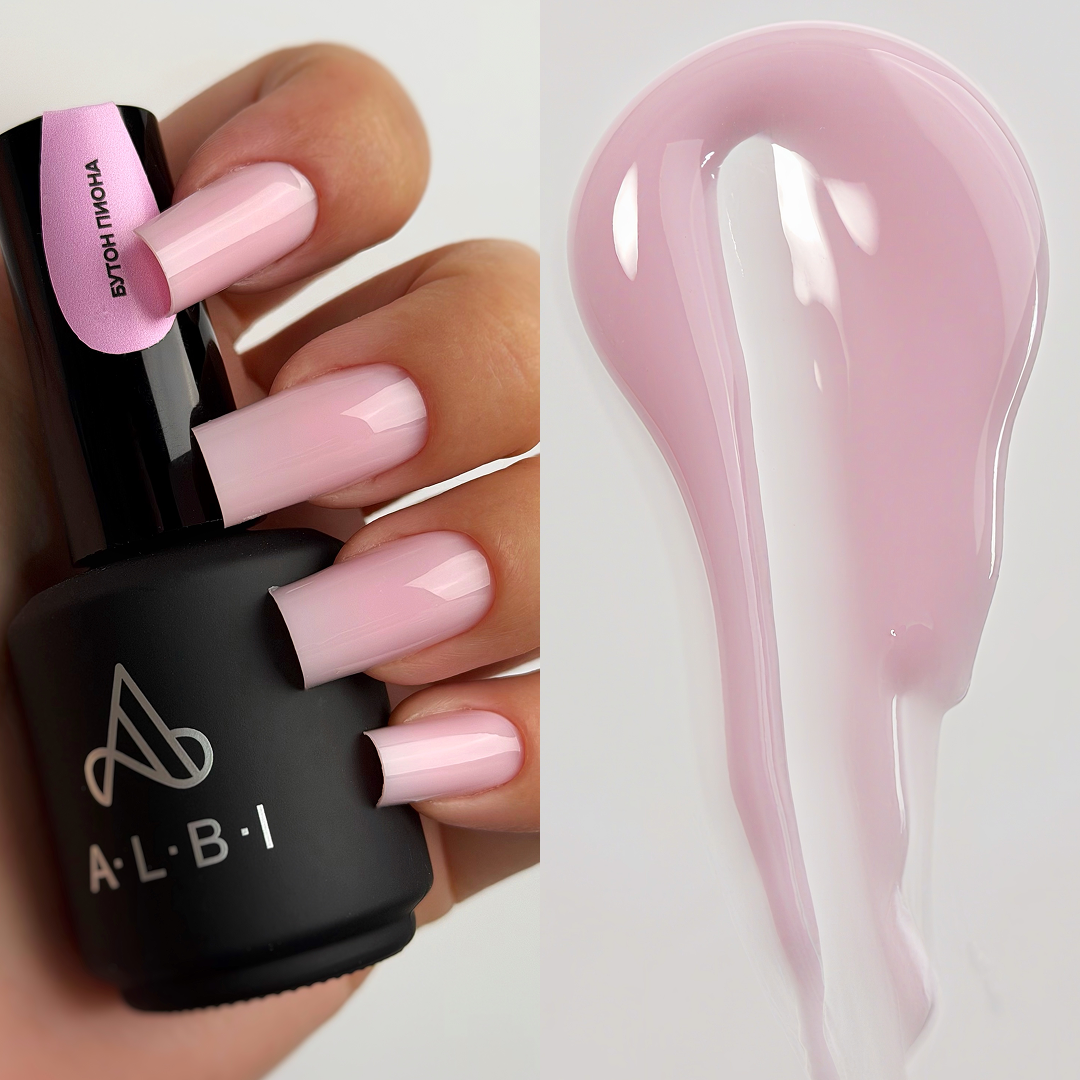 Douce pivoine polygel liquide ongles pro albi
