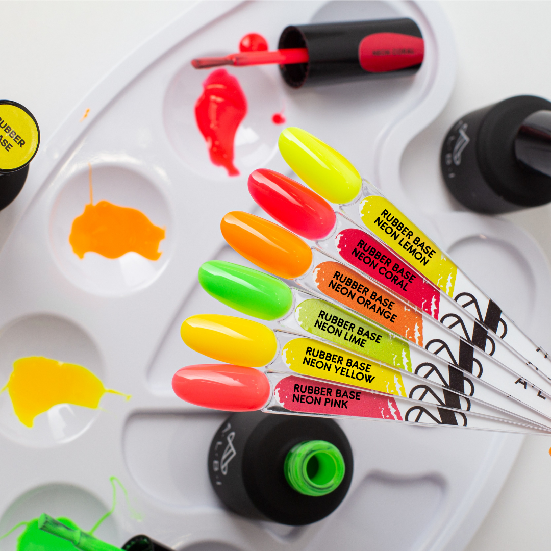 rubber base neon albi