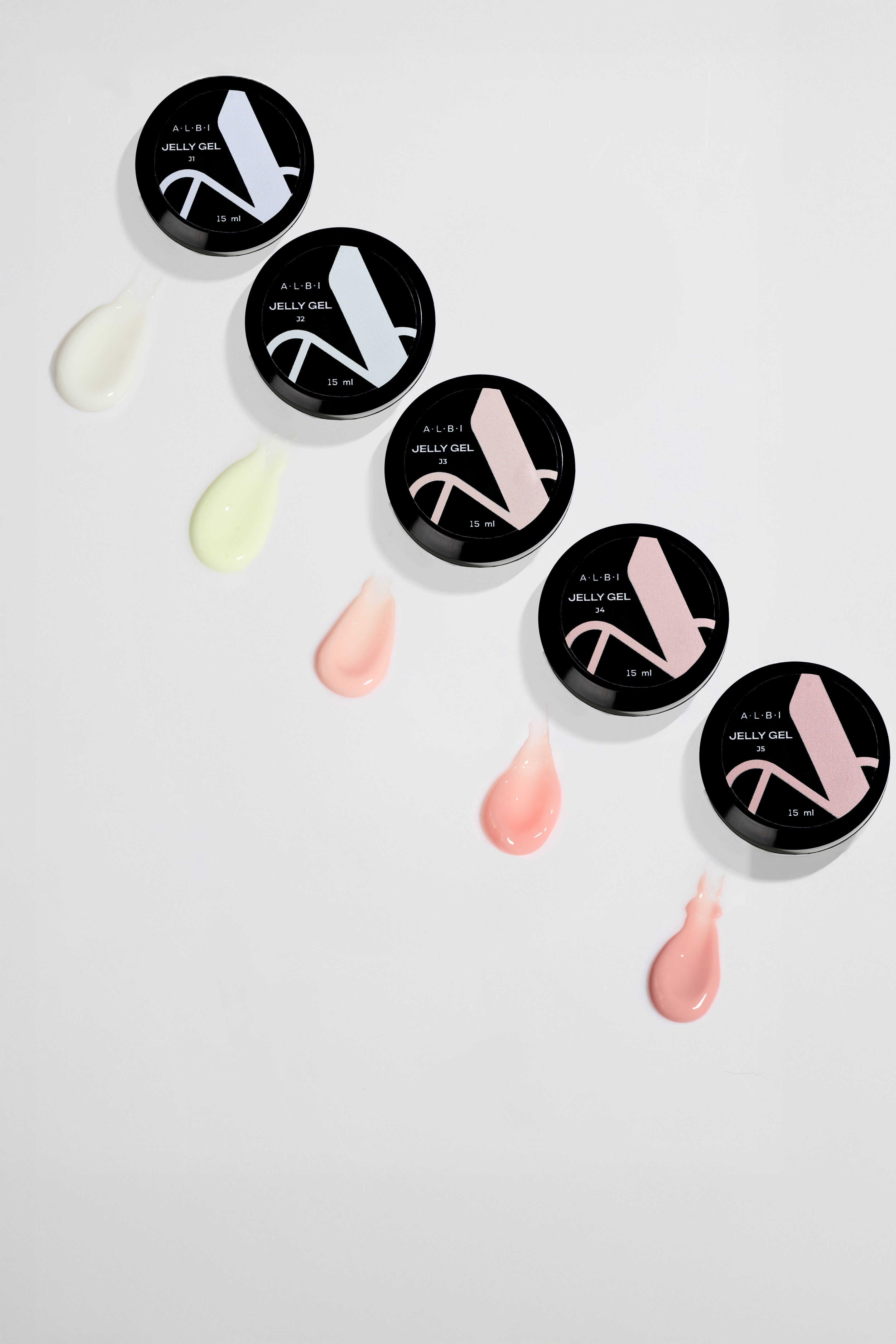 Collection Albi Jelly Gel 5 Teintes