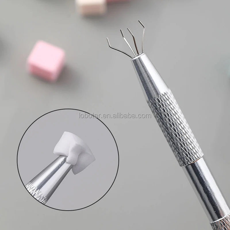 Eponges et pince pour dégradés nail art x100 Ongles Pro