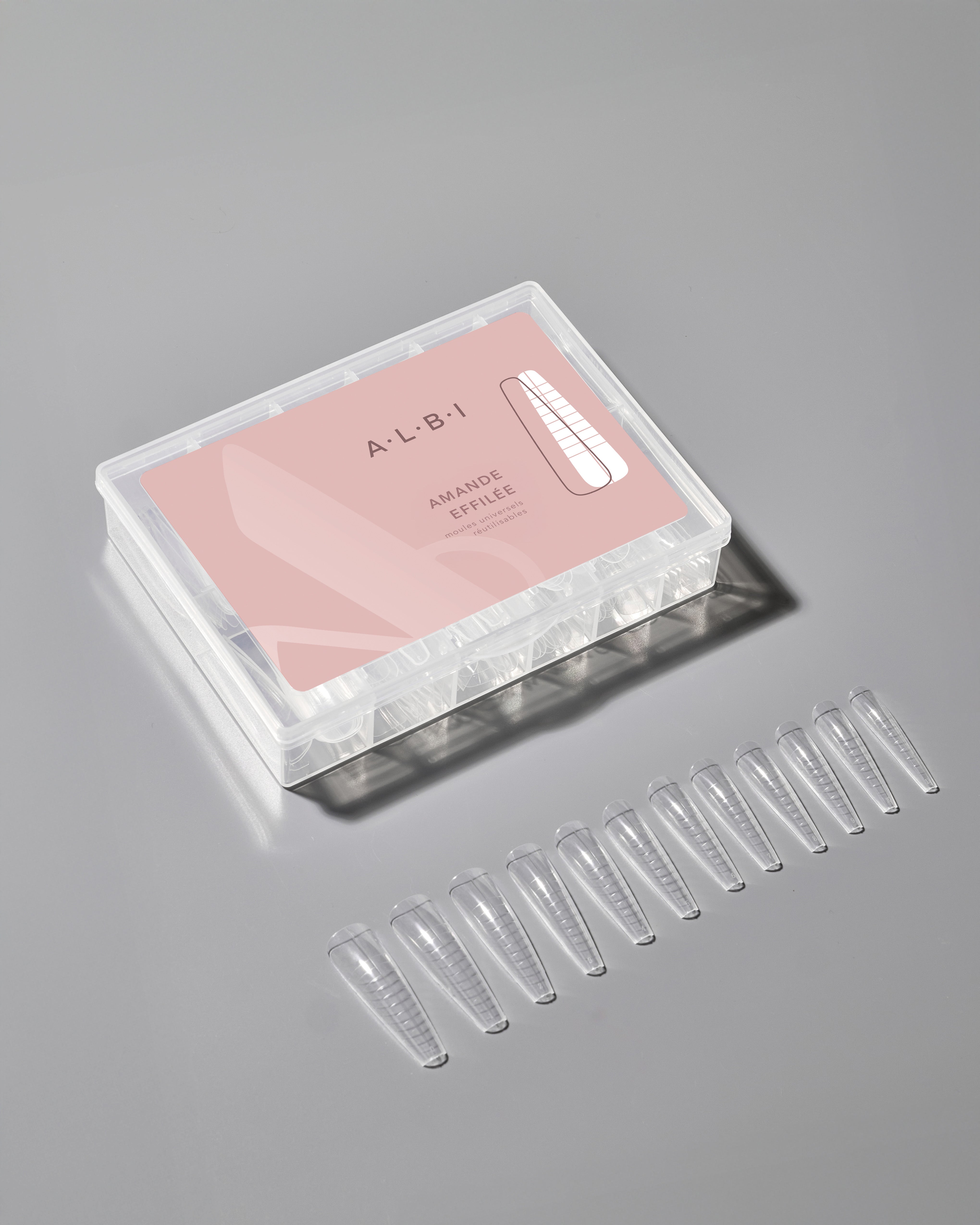 Popits Over Tips Amande Effilée x 120 Albi NEW