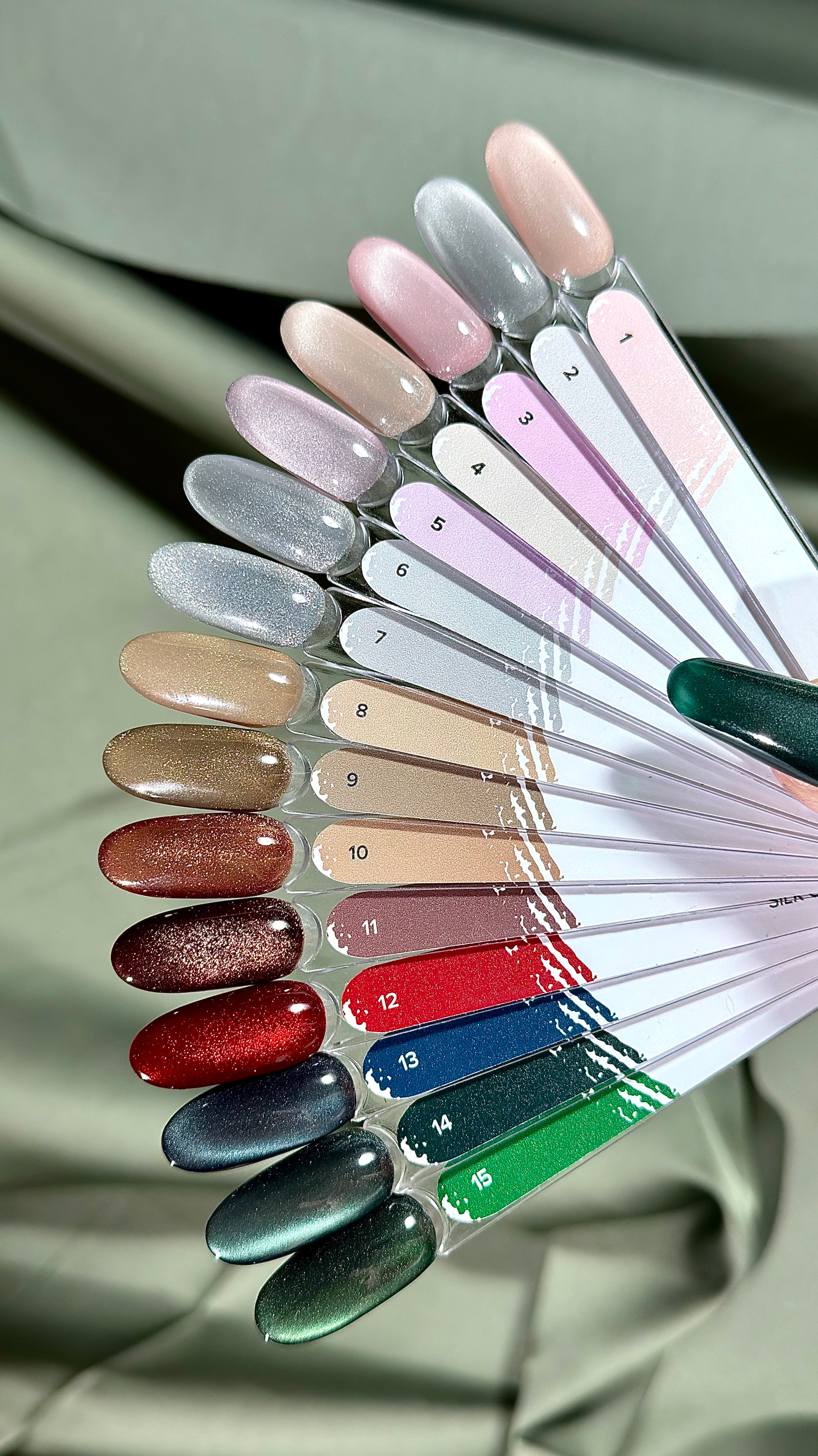 Collection Vernis semi permanent Albi Silk Cat Albi complète