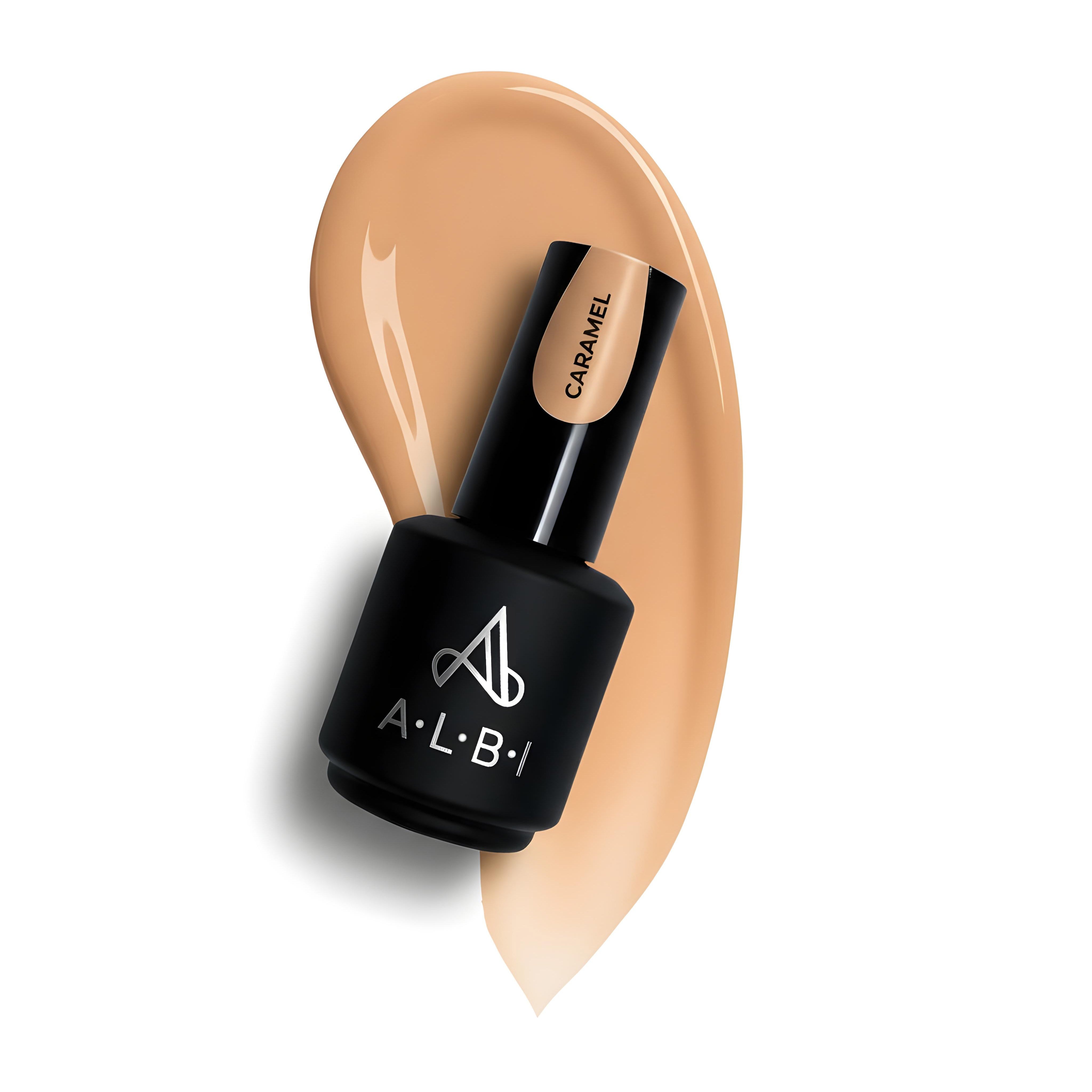 Polygel vloeistof Albi Caramel